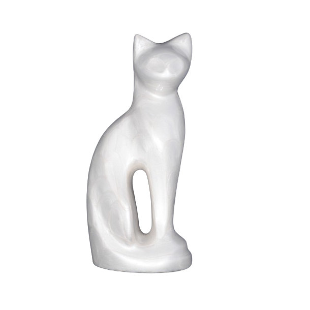 CUAE276A - Tall Cat - White