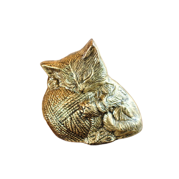 CUAE7030 - Peaceful Cat - Bronze