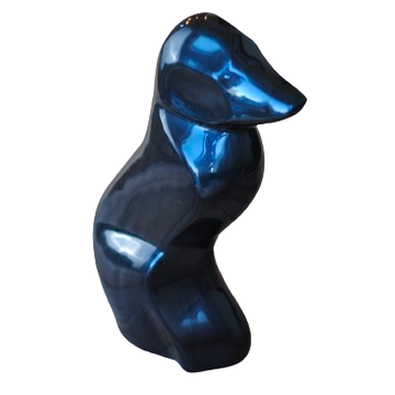 CUAP4839 - Dog Urn Black