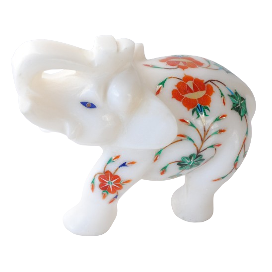 MIOP002 - Marble Gem Elephant